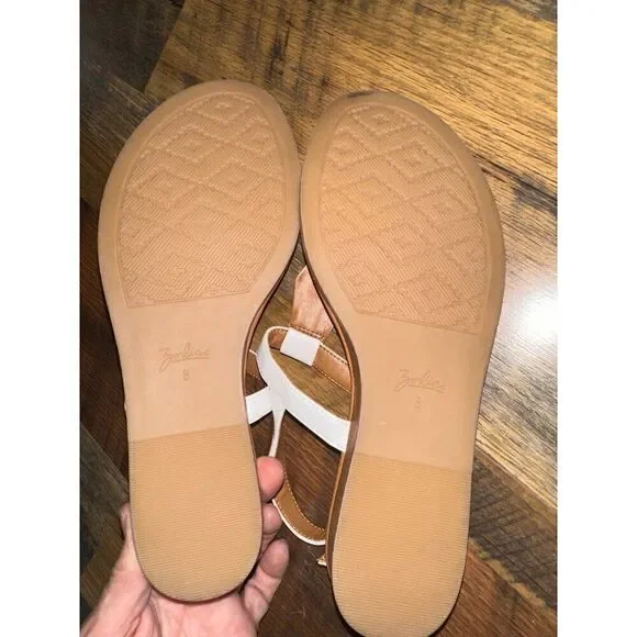 NWOT Zodiac Giselle Western Style Sandal W/Turquoise Detail Size 8 - Picture 13 of 14